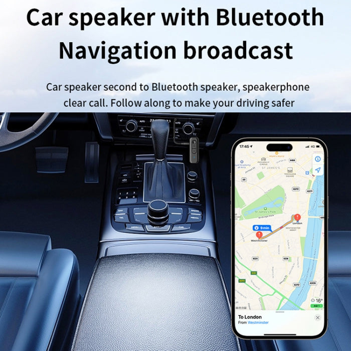 2 en 1 AUX Bluetooth 5.3 Receptor Transmisor Adaptador de audio USB, C28