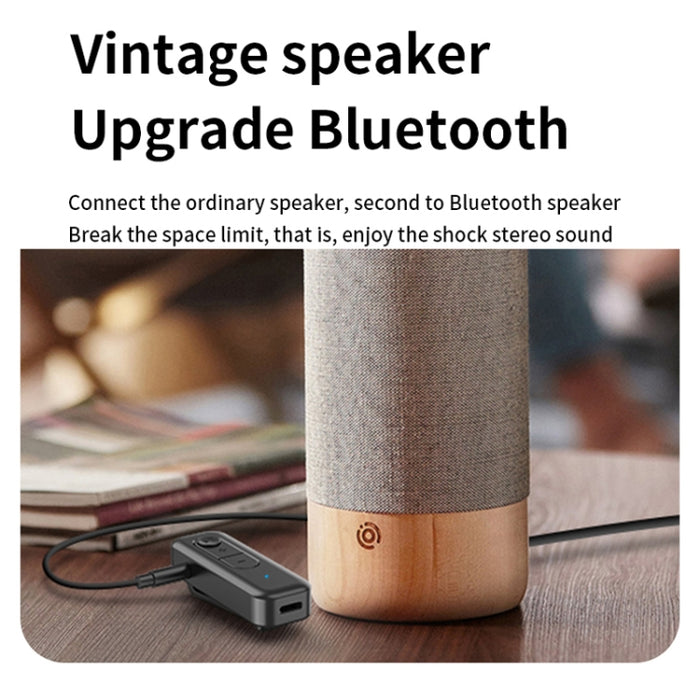 2 en 1 AUX Bluetooth 5.3 Receptor Transmisor Adaptador de audio USB, C28