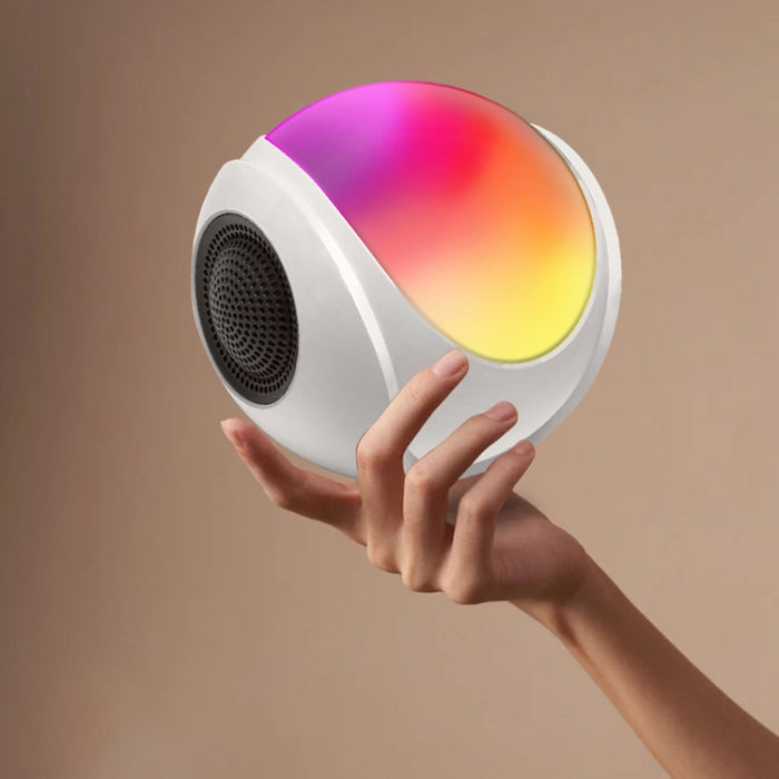 SY-688 TWS RGB Luz colorida Mini tarjeta Altavoz Bluetooth, SY-688 White
