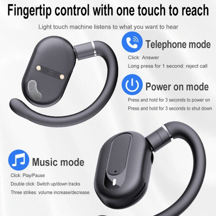 Tipo auriculares estéreo de la suspensión fuera de Bluetooth del sonido con el compartimiento de carga