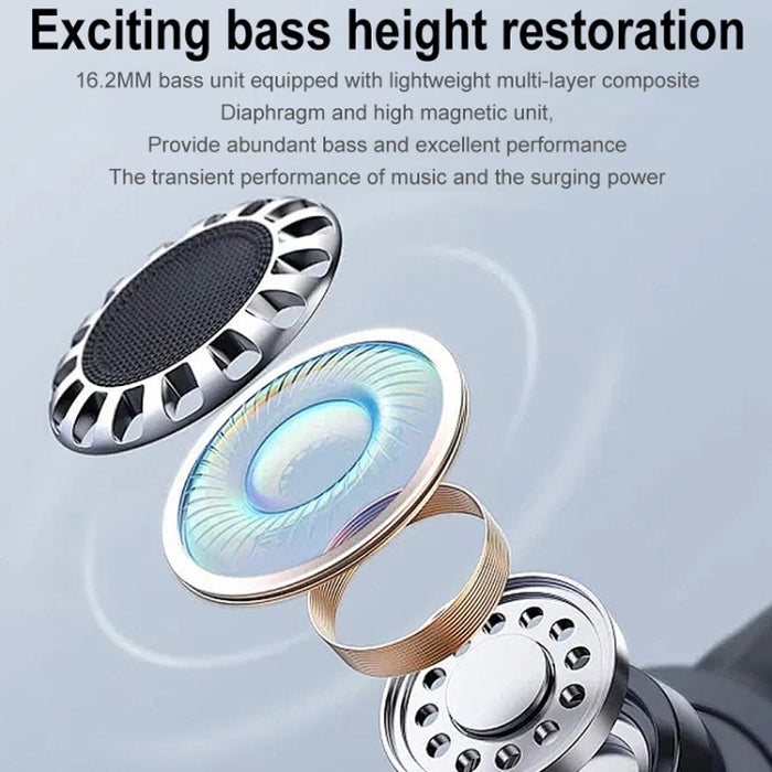Tipo auriculares estéreo de la suspensión fuera de Bluetooth del sonido con el compartimiento de carga