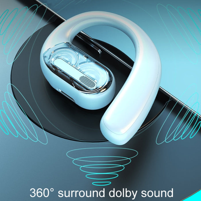 LX09 Auricular intrauditivo Bluetooth estéreo OWS con altavoz dual y un solo oído