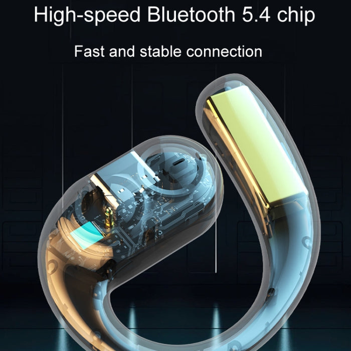 LX09 Auricular intrauditivo Bluetooth estéreo OWS con altavoz dual y un solo oído