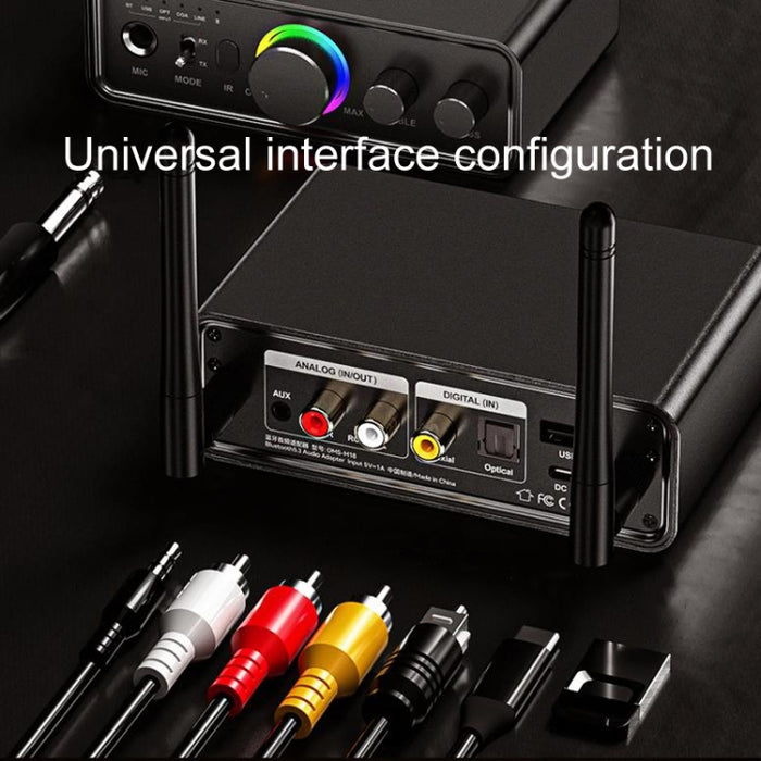 Adaptador Bluetooth OMS-M18 Receptor de transmisión de audio sin pérdida Bluetooth 5.3, OMS-M18