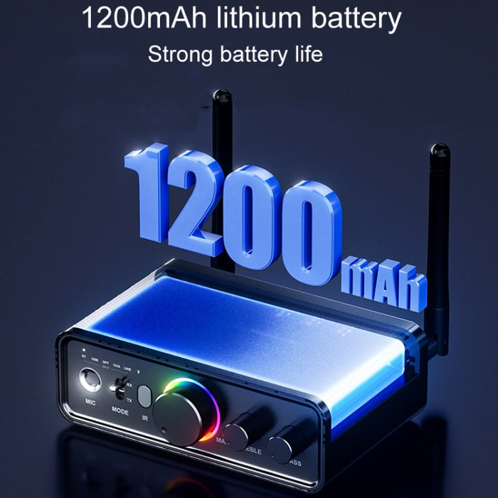 Adaptador Bluetooth OMS-M18 Receptor de transmisión de audio sin pérdida Bluetooth 5.3, OMS-M18