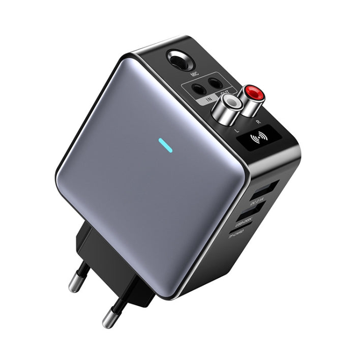 Adaptador Bluetooth 5.3 OMS-H6 Receptor y transmisor de audio inalámbrico Enchufe europeo, OMS-H6