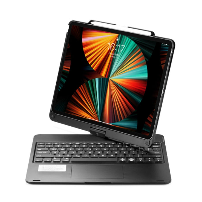 Teclado táctil Bluetooth con retroiluminación y rotación de 360 grados para iPad Pro de 12,9 pulgadas 2022/2021/2020/2018, For iPad Pro 12.9 Inch