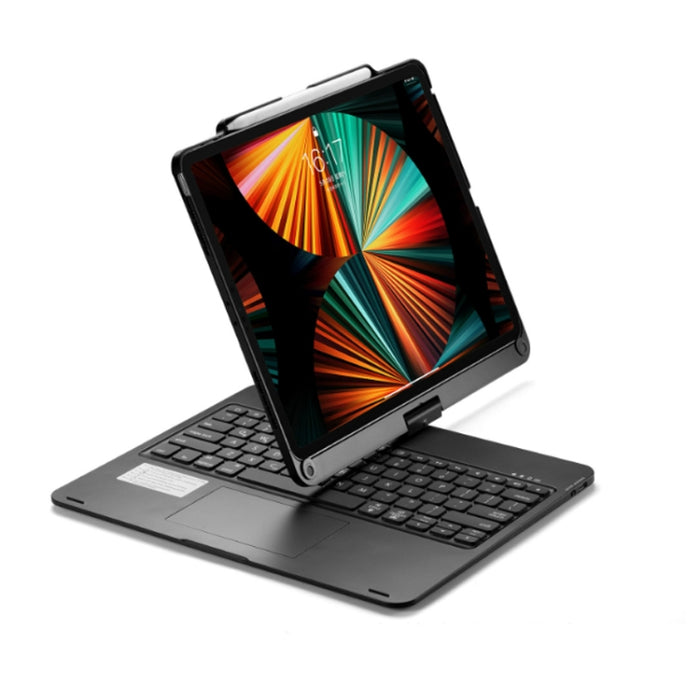 Teclado táctil Bluetooth con retroiluminación y rotación de 360 grados para iPad Pro de 12,9 pulgadas 2022/2021/2020/2018, For iPad Pro 12.9 Inch