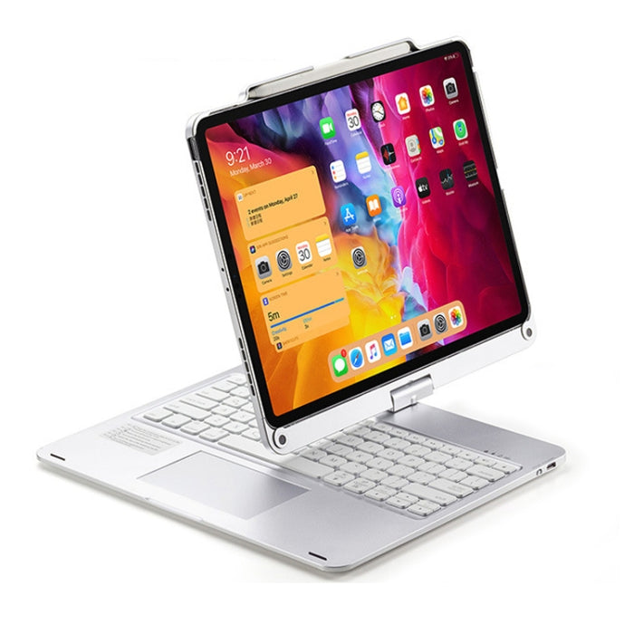 Teclado táctil Bluetooth con retroiluminación y rotación de 360 grados para iPad Pro de 12,9 pulgadas 2022/2021/2020/2018, For iPad Pro 12.9 Inch