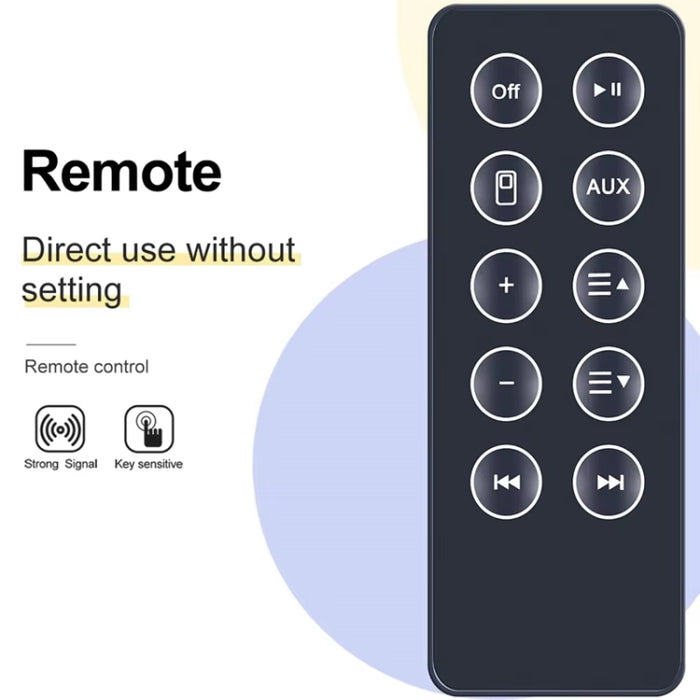 Piezas de repuesto para el control remoto del altavoz Bluetooth BOSE SD10, For BOSE SD10
