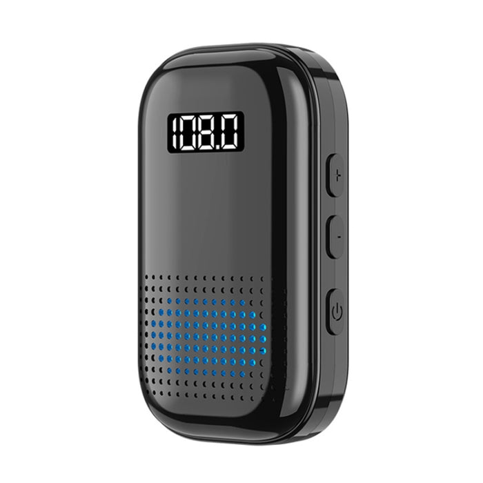 Receptor de audio Bluetooth multifuncional con clip y radio FM enchufable