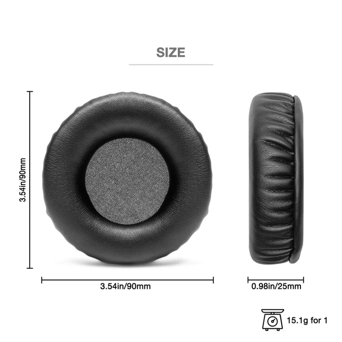 1 par de protectores de piel con esponja para auriculares Pioneer HDJ-X5 / HDJ-X7 / HDJ-X10
