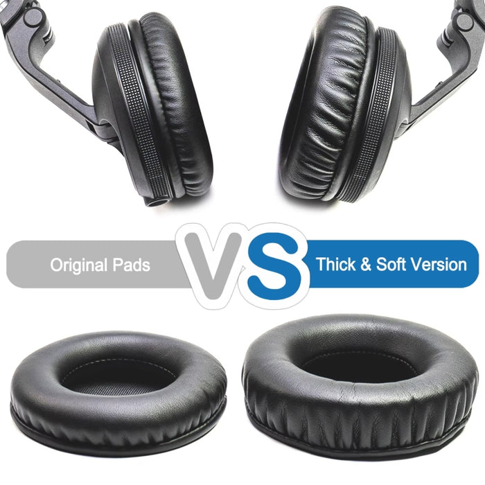 1 par de protectores de piel con esponja para auriculares Pioneer HDJ-X5 / HDJ-X7 / HDJ-X10