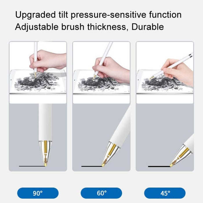 Puntas de repuesto para Apple Pencil Puntas modificadas, 4.0 Extended White Shell Silver Tip, 3.5 Standard White Shell Silver Tip, 3.0 Round Head White Shell Silver Tip, 4.0 Extended White Shell Gold Tip, 3.5 Standard White Shell Gold Tip              ...