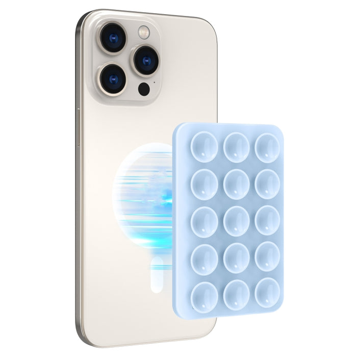AhaStyle CY202 Soporte magnético para teléfono con ventosa Adhesivo de silicona con espejo