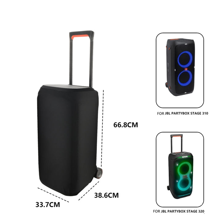 Funda elástica de licra para altavoz JBL Partybox Stage 310/320, Lycra Dust Cover