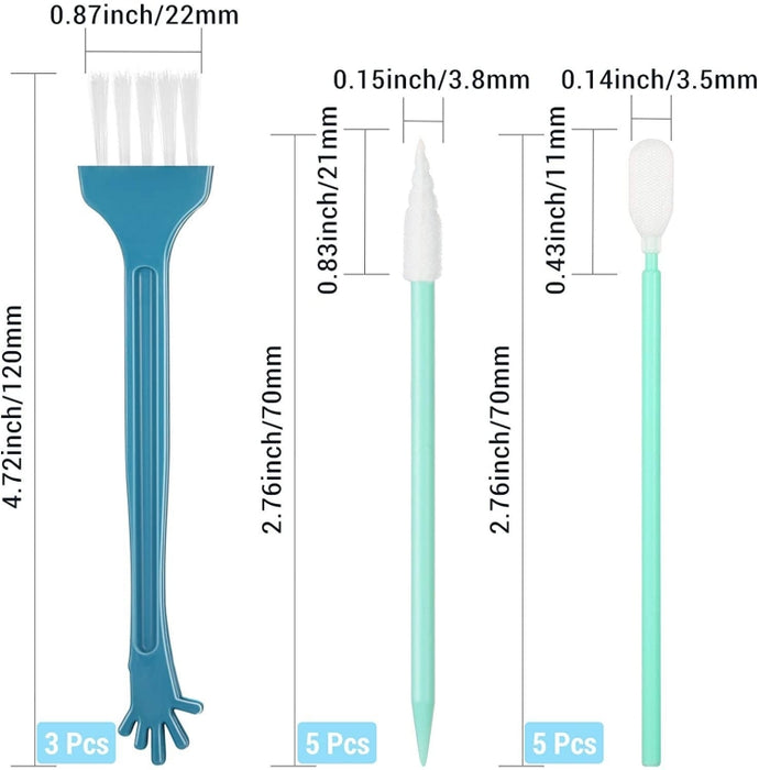 Kit de limpieza de tapones antipolvo de metal para teléfonos móviles con interfaz tipo C