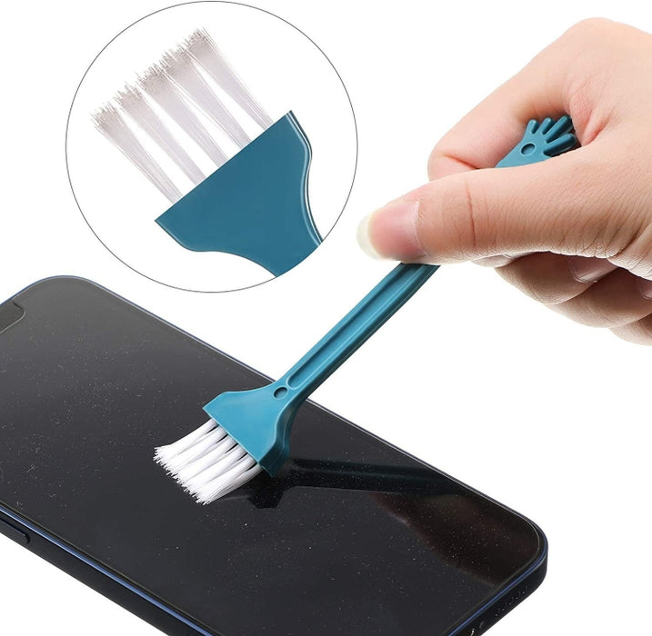 Kit de limpieza de tapones antipolvo de metal para teléfonos móviles con interfaz tipo C