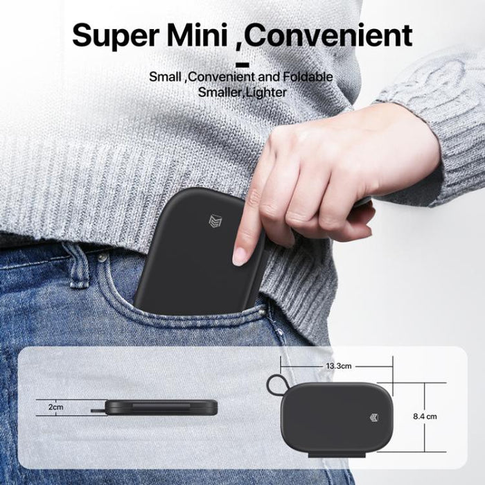 Cargador inalámbrico magnético plegable T5 3 en 1 para Apple Watch, iPhone y AirPods