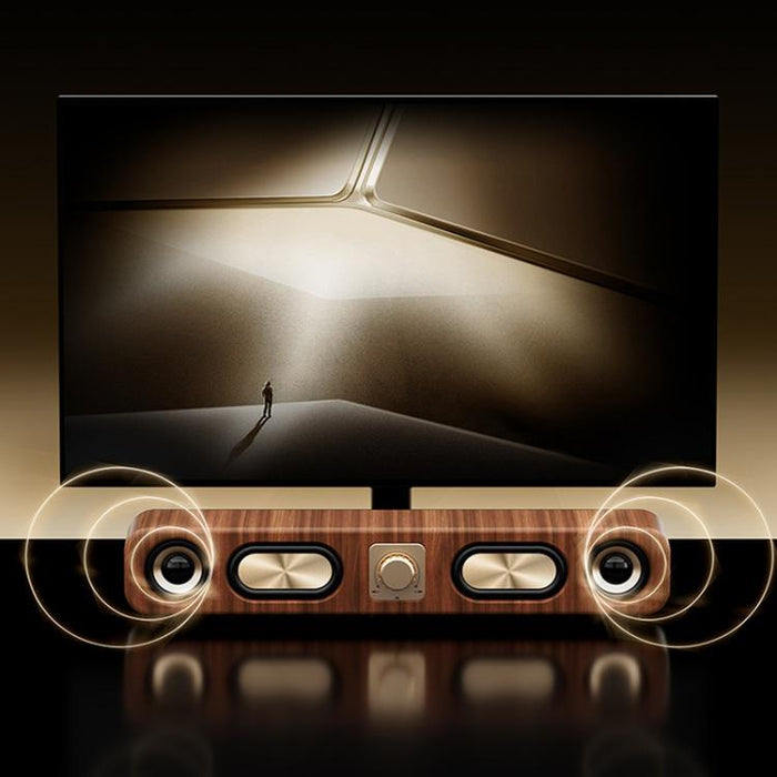Altavoz Bluetooth inalámbrico de escritorio estéreo HIFI retro Havit M16