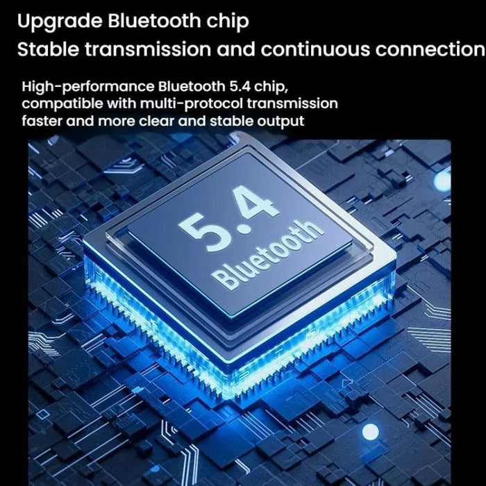 Adaptador de audio 2 en 1 con amplificador AUX y Bluetooth 5.4, Bluetooth 5.4