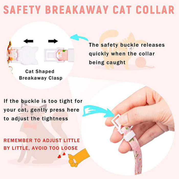 Funda de silicona para AirTag Tracker, collar para mascotas con diseño de margaritas pequeñas, con cascabel y película frontal y trasera.