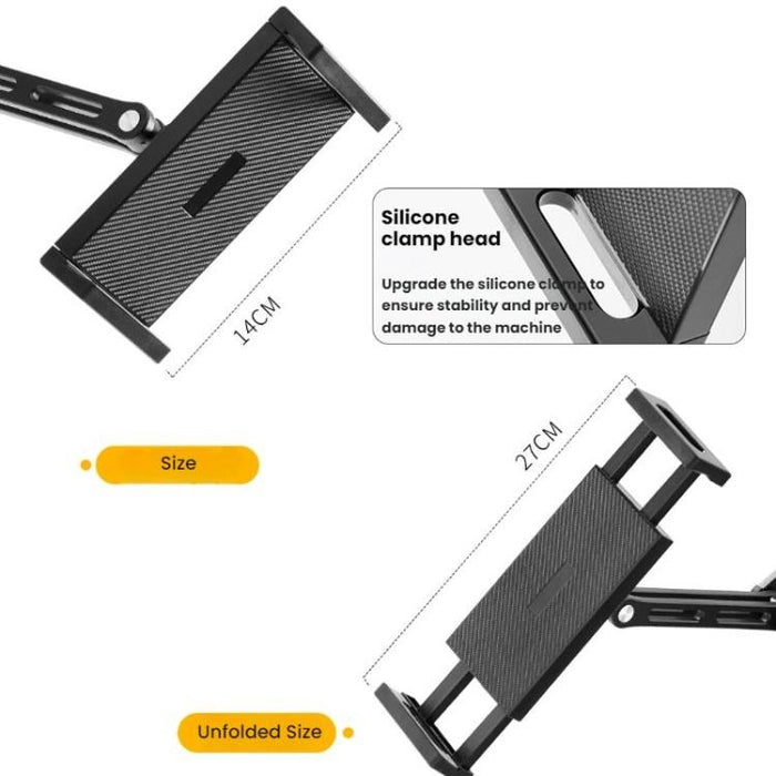 4-12.9 Inch Aluminum Alloy Rotating Cantilever Wall Mount For Phones And Tablets, Long Version, Short Version