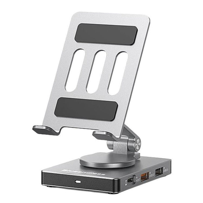 Blueendless ST803 Phone Rotating Stand Docking Station, 8 In 1