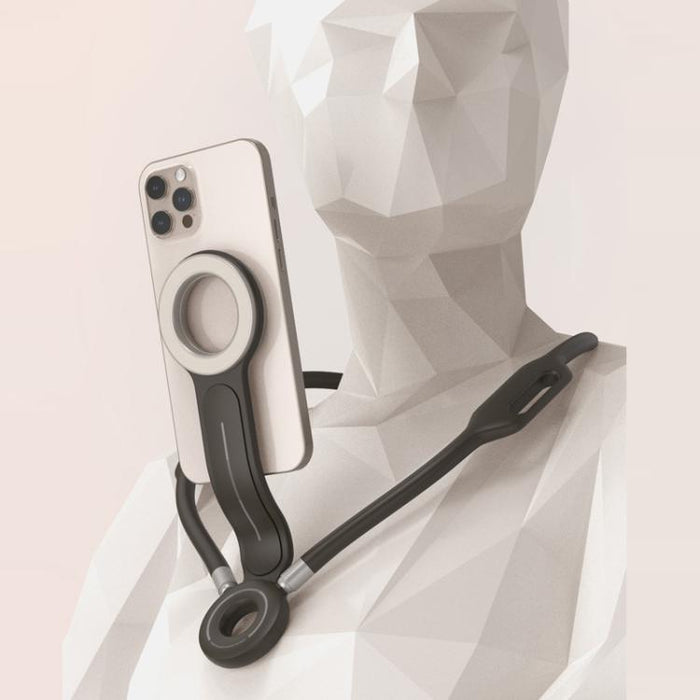 Outdoor Live Streaming Selfie Neckband Magnetic Phone Holder