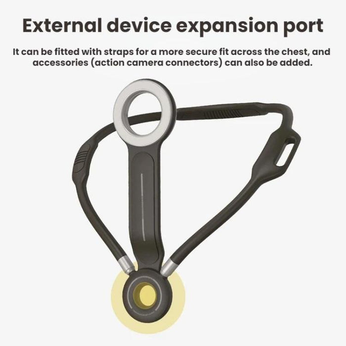 Outdoor Live Streaming Selfie Neckband Magnetic Phone Holder