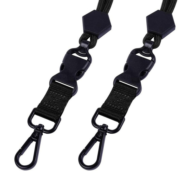 Adjustable Detachable Safety Buckle Metal Hook Mobile Phones ID Cards Lanyard