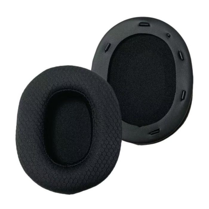 2 almohadillas de repuesto para auriculares Sony WH-XB910N, fabricadas con tela de malla transpirable.