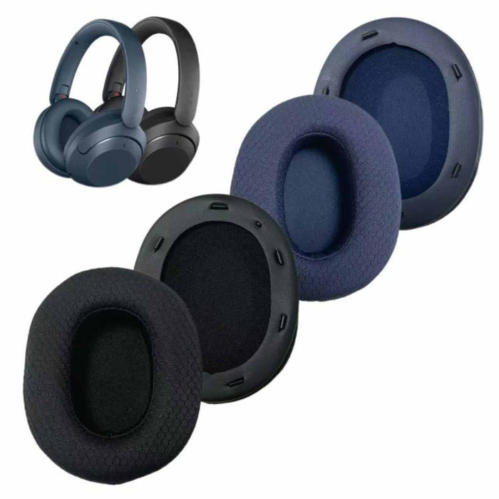 2 almohadillas de repuesto para auriculares Sony WH-XB910N, fabricadas con tela de malla transpirable.