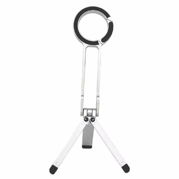 Soporte magnético para teléfono con mosquetón de aleación de aluminio y trípode portátil para fotografía