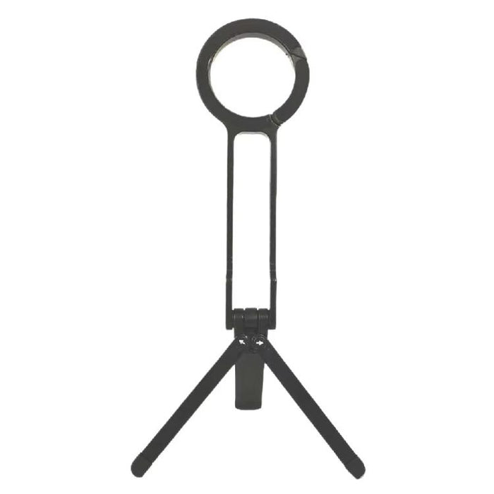 Soporte magnético para teléfono con mosquetón de aleación de aluminio y trípode portátil para fotografía