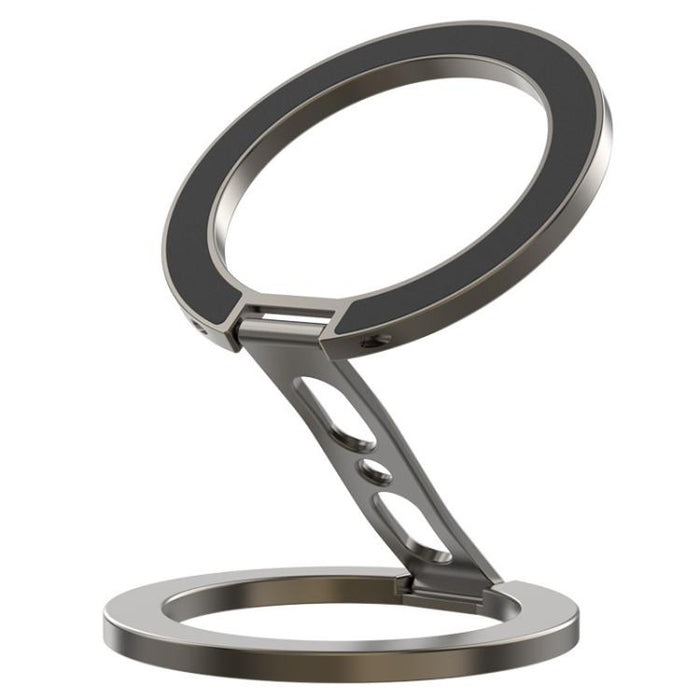 Soporte magnético doble para teléfono, totalmente plegable y multifunción, de metal.