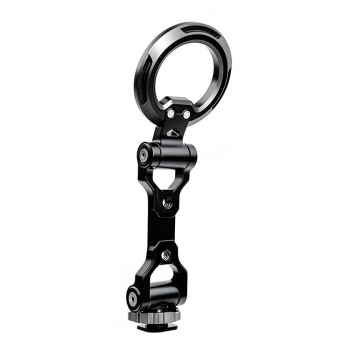 Soporte magnético plegable para teléfono con zapata fría, cámara, disparo horizontal y vertical, transmisión en vivo, fotografía y trípode., Holder