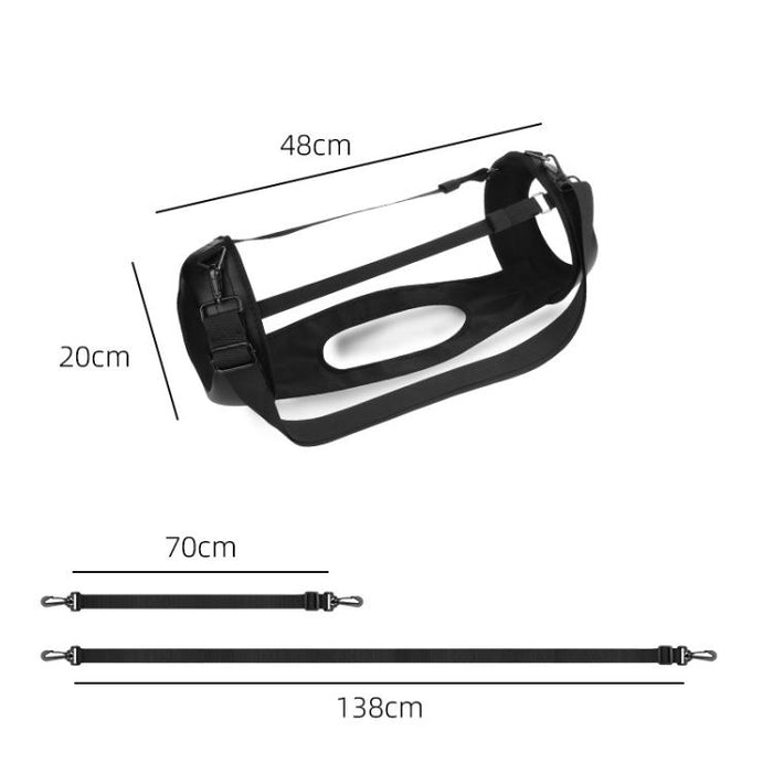 Funda de PU portátil con correa para el hombro para altavoz JBL Boombox 3, ideal para viajar fácilmente., Carrying Sling
