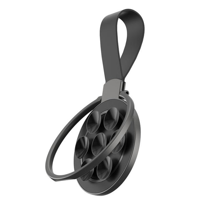 Soporte de anillo magnético con ventosa para teléfono, fuerte adhesión, agarre para teléfono