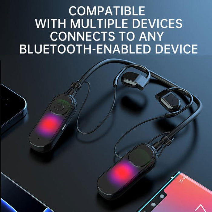 Auriculares todo en uno para retransmisiones en directo con tarjeta de sonido y micrófono inalámbrico de cuello., G10T