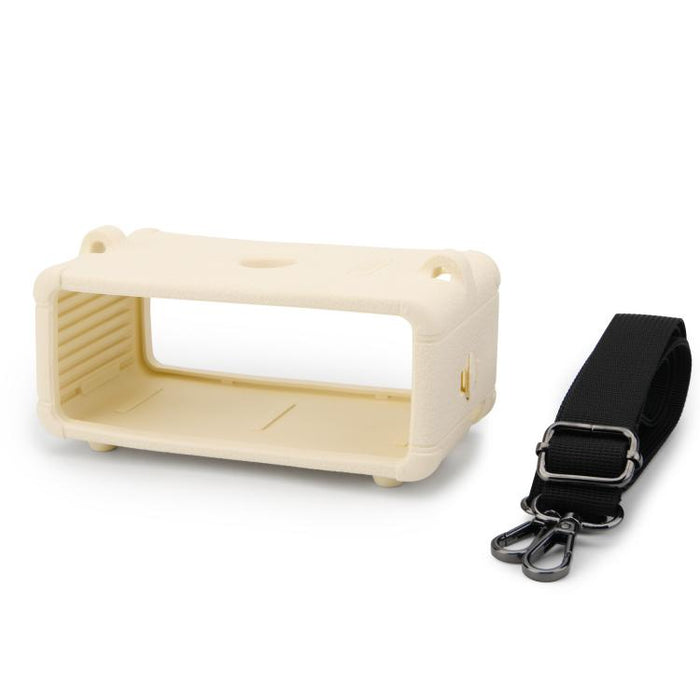 Funda protectora de silicona portátil para Marshall Emberton III con correa ajustable para el hombro.