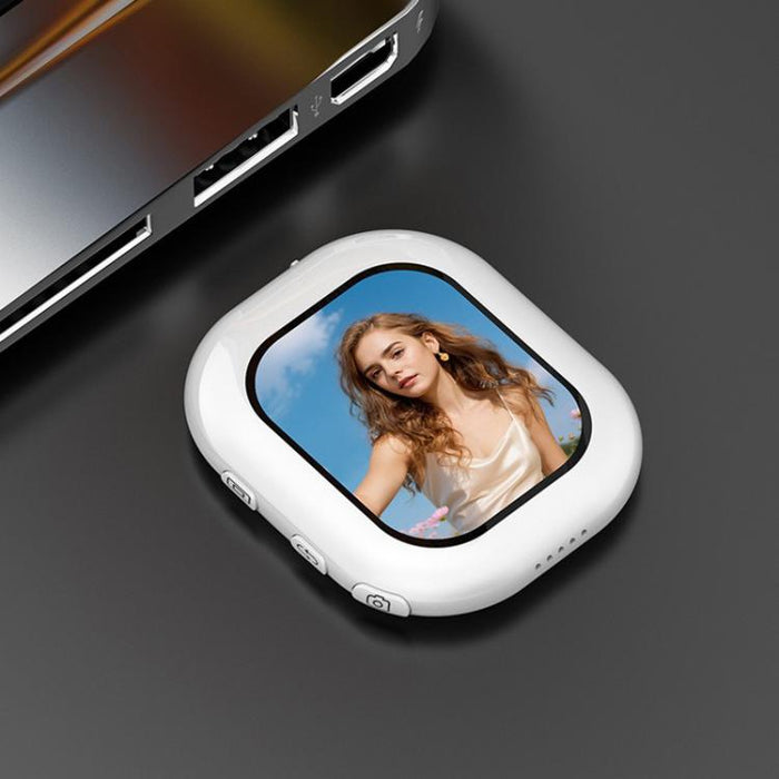 Espejo para selfies inalámbrico T3 con pantalla magnética trasera para selfies, T3 Wireless