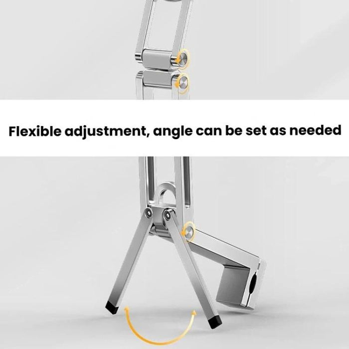 Soporte magnético plegable ultrafino para teléfono de escritorio, trípode portátil para teléfono