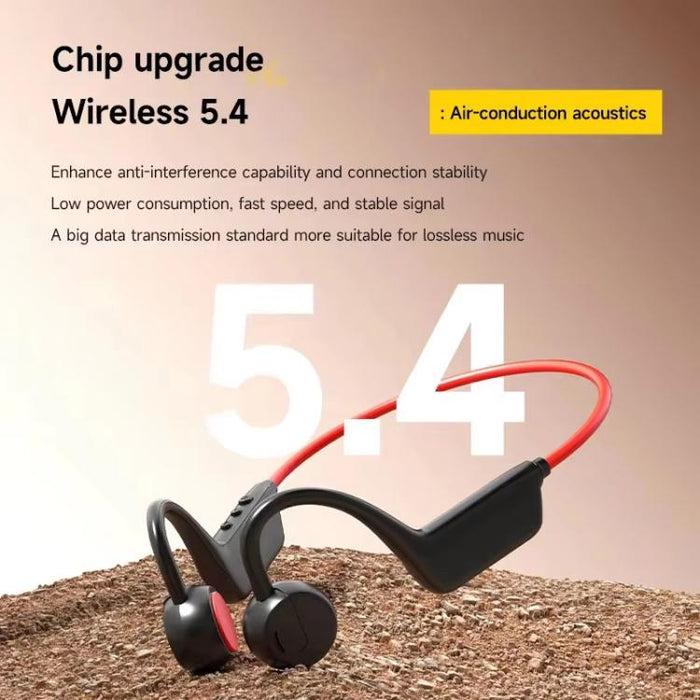 Auriculares Bluetooth X1 de conducción aérea para correr y hacer ejercicio, resistentes al agua, supraaurales.