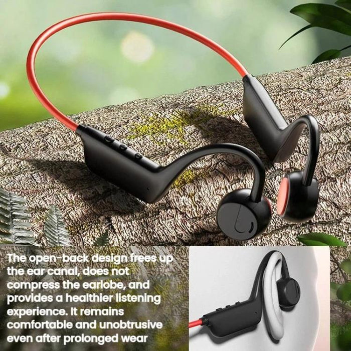 Auriculares Bluetooth X1 de conducción aérea para correr y hacer ejercicio, resistentes al agua, supraaurales.