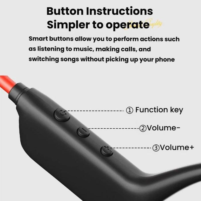 Auriculares Bluetooth X1 de conducción aérea para correr y hacer ejercicio, resistentes al agua, supraaurales.