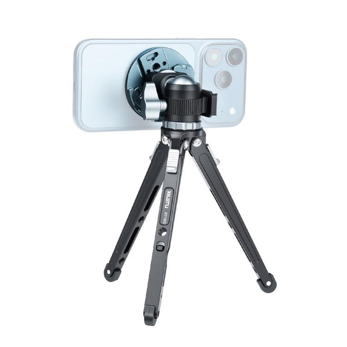 Soporte magnético todo en uno XILETU para teléfono con tornillo de 1/4 de pulgada, compatible con ARRI, GoPro, Action, zapata fría e interfaces NATO., MI-1, MI-1+XJ-28 Bracket, MI-1+MC-22S Gimbal+XT-18S Tripod