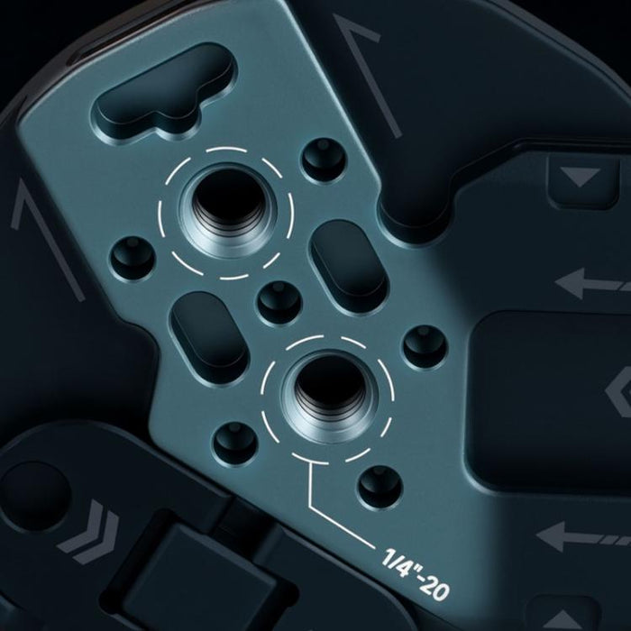 Soporte magnético todo en uno XILETU para teléfono con tornillo de 1/4 de pulgada, compatible con ARRI, GoPro, Action, zapata fría e interfaces NATO., MI-1, MI-1+XJ-28 Bracket, MI-1+MC-22S Gimbal+XT-18S Tripod