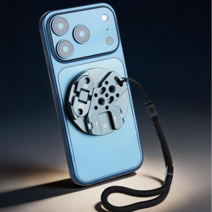Soporte magnético todo en uno XILETU para teléfono con tornillo de 1/4 de pulgada, compatible con ARRI, GoPro, Action, zapata fría e interfaces NATO., MI-1, MI-1+XJ-28 Bracket, MI-1+MC-22S Gimbal+XT-18S Tripod
