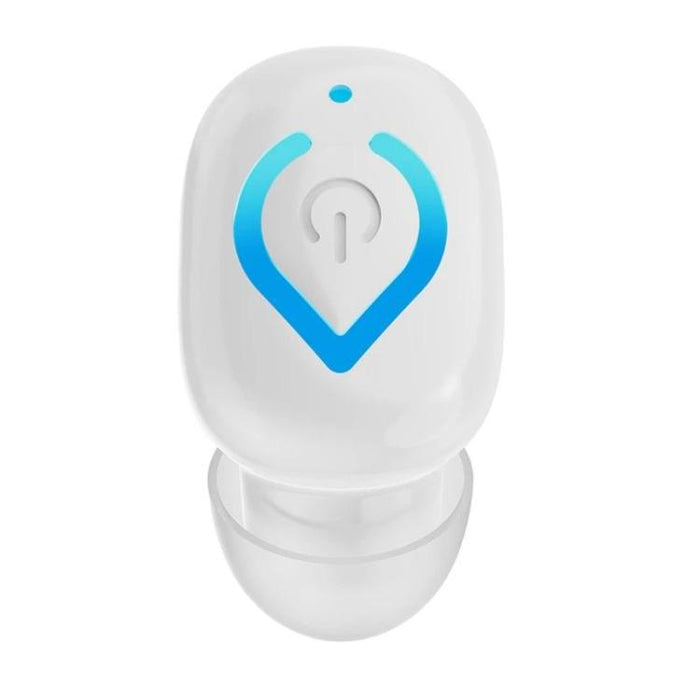 Auriculares Bluetooth intrauditivos V08 Mini Button con resistencia al agua IPX3 y un solo auricular.